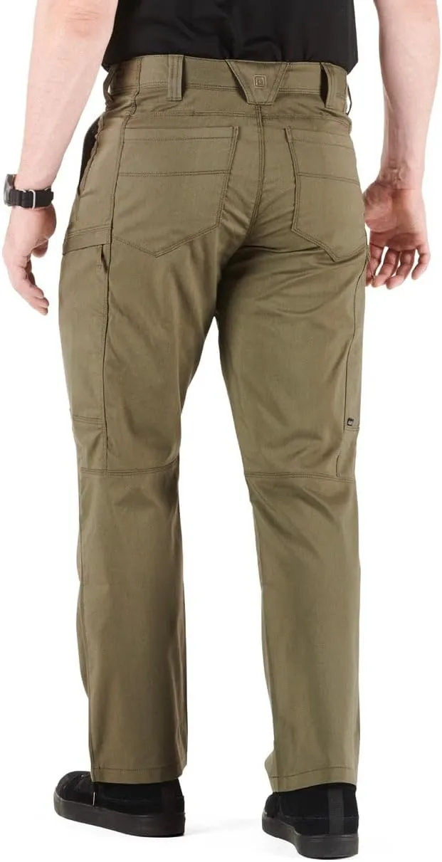 5.11 Tactical Men's Apex Pants, Regular Fit, Gusseted, 10 Pockets, Style 74434ABR