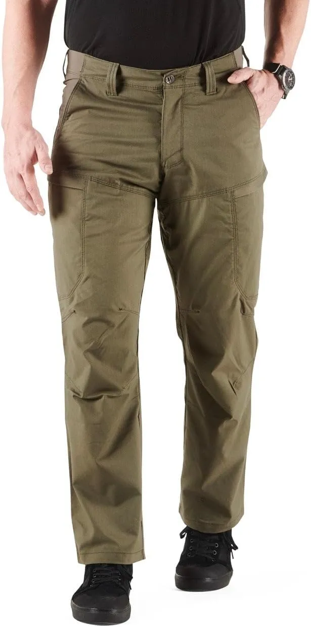 5.11 Tactical Men's Apex Pants, Regular Fit, Gusseted, 10 Pockets, Style 74434ABR
