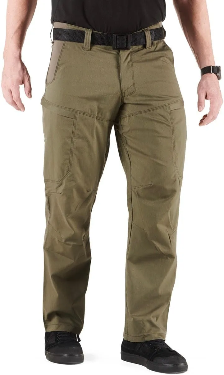 5.11 Tactical Men's Apex Pants, Regular Fit, Gusseted, 10 Pockets, Style 74434ABR