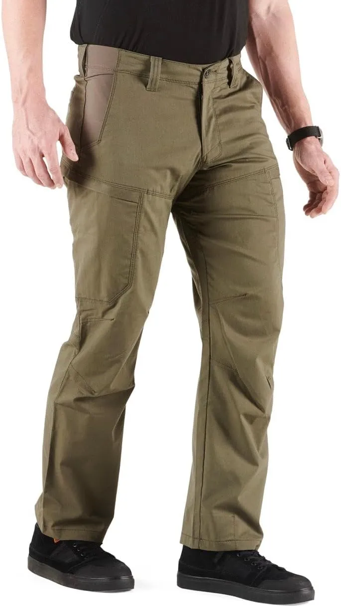 5.11 Tactical Men's Apex Pants, Regular Fit, Gusseted, 10 Pockets, Style 74434ABR