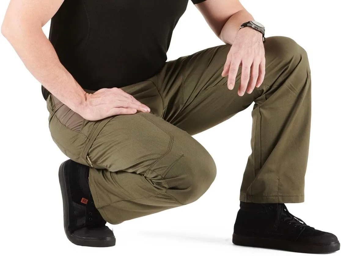 5.11 Tactical Men's Apex Pants, Regular Fit, Gusseted, 10 Pockets, Style 74434ABR