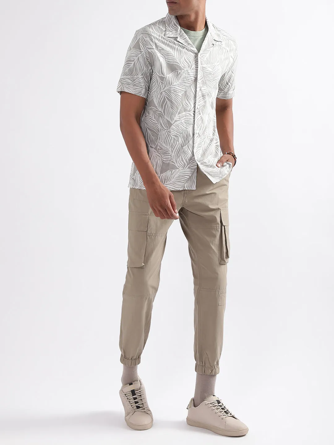 Antony Morato Stone Printed Regular Fit Shirt