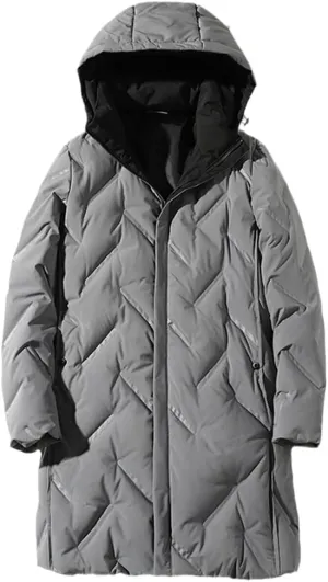 Bciopll Winter Warm Down Jacket Men Thick Hooded Jacket Parkas