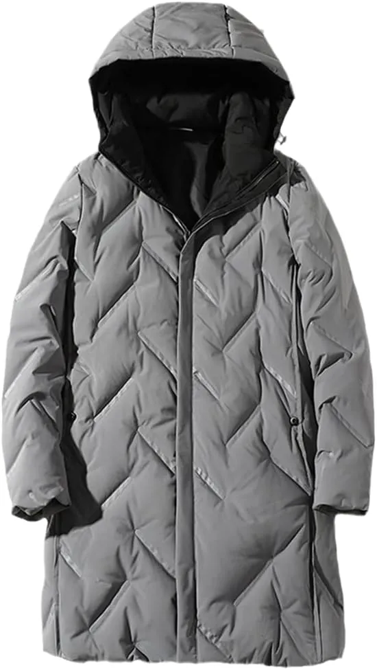 Bciopll Winter Warm Down Jacket Men Thick Hooded Jacket Parkas