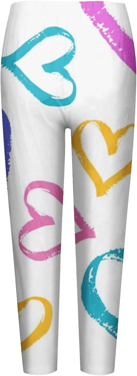 Butt Lifting Leggings for Women with Pockets Plus Size Valentine's Maternity Leggings Plaid Yoga Pants