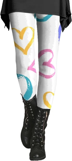 Butt Lifting Leggings for Women with Pockets Plus Size Valentine's Maternity Leggings Plaid Yoga Pants