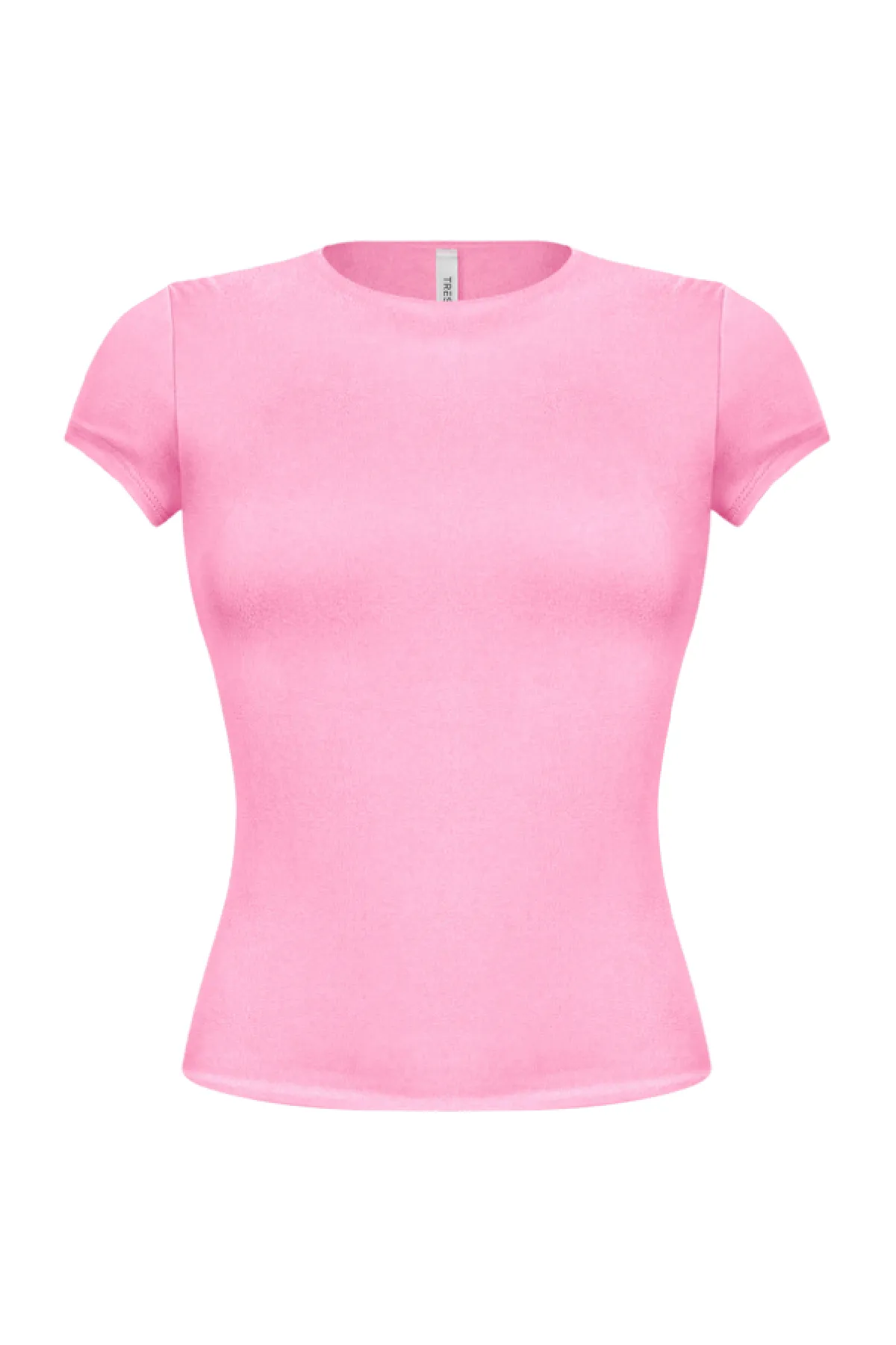 Cara Short Sleeve Top (Pink)