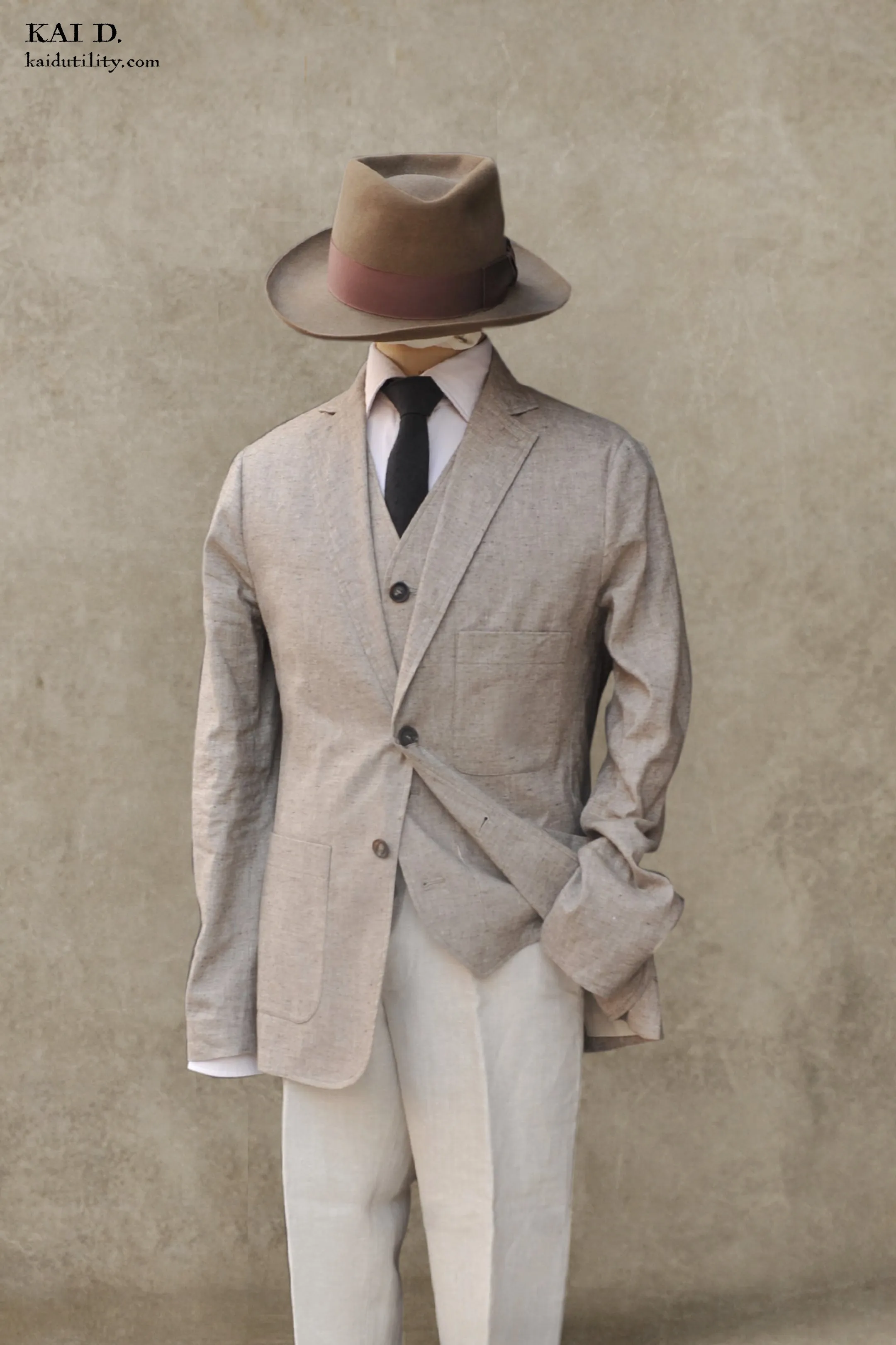 Chris Two Button Blazer - Beach - M