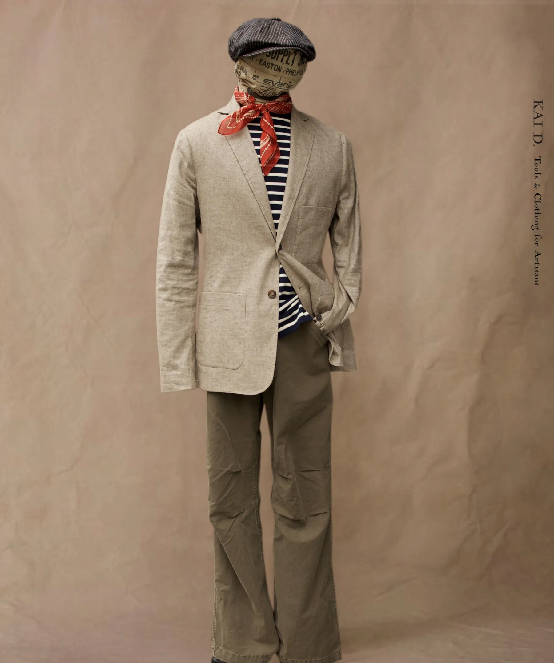 Chris Two Button Blazer - Beach - M