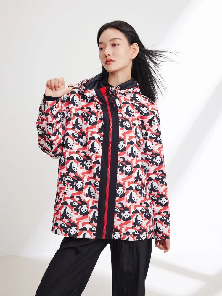 EP YAYING Color Block Padded Jacket