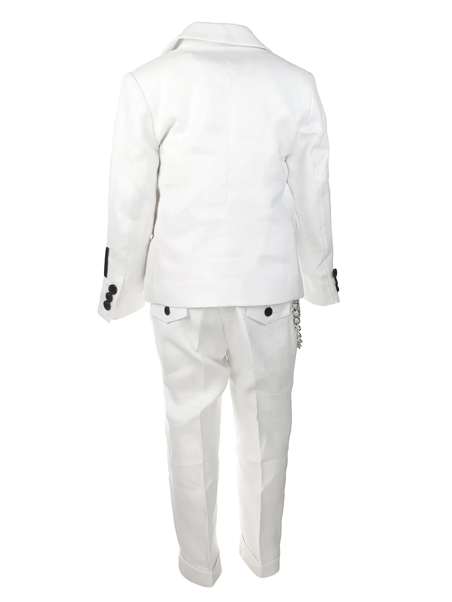 John Richmond Linen outfit for boy set 2 pcs