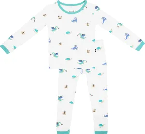 KYTE BABY Toddler Pajama Set - Pjs for Toddlers Made of Soft Bamboo Rayon Material