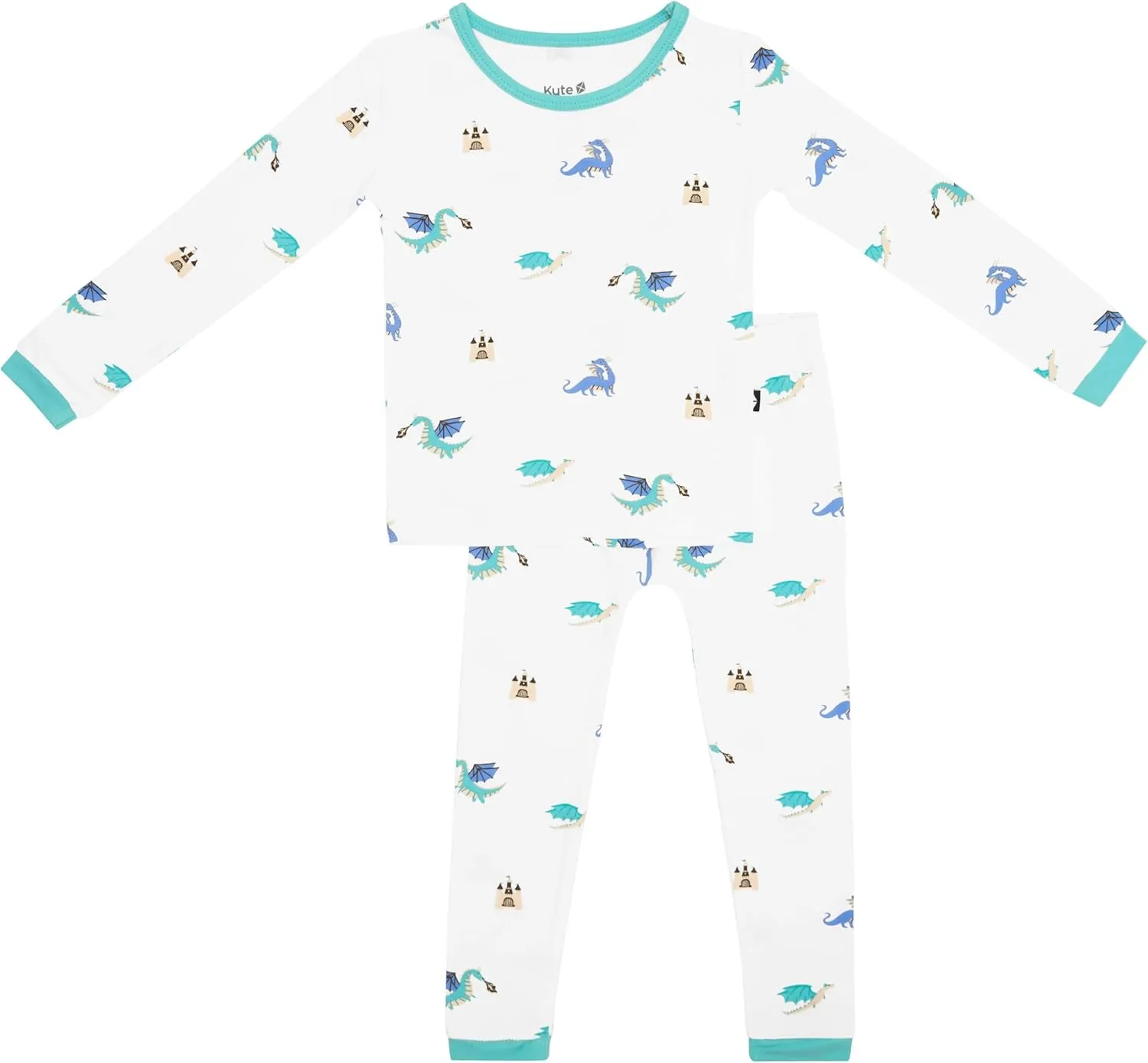 KYTE BABY Toddler Pajama Set - Pjs for Toddlers Made of Soft Bamboo Rayon Material