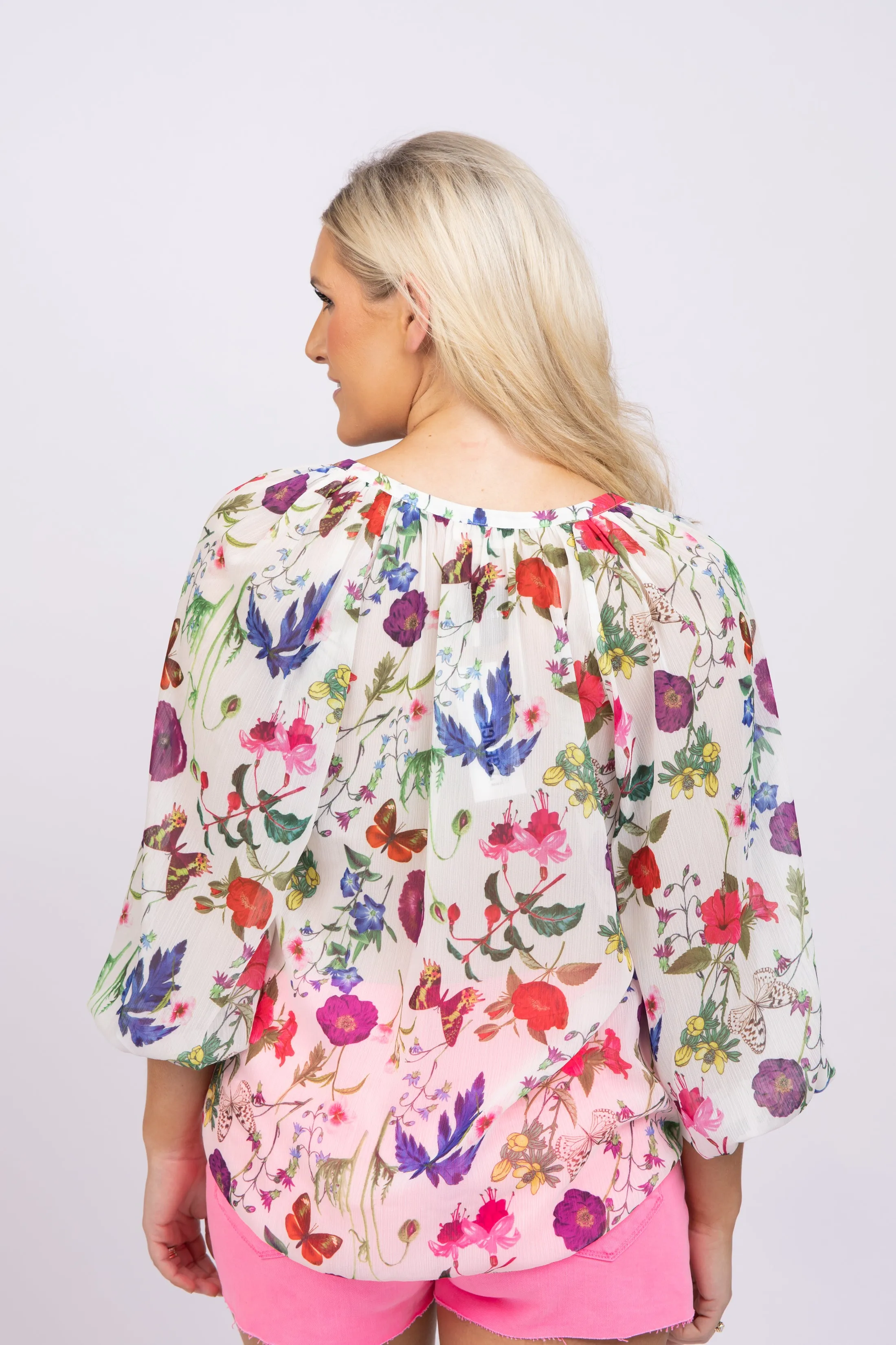 L'agence Teagan Dolman Sleeve Blouse