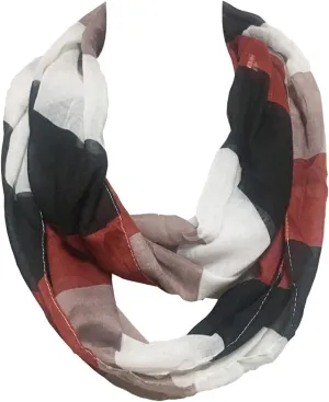 Lightweight Scarfs for Women Infinity Plaid and Striped Many Style