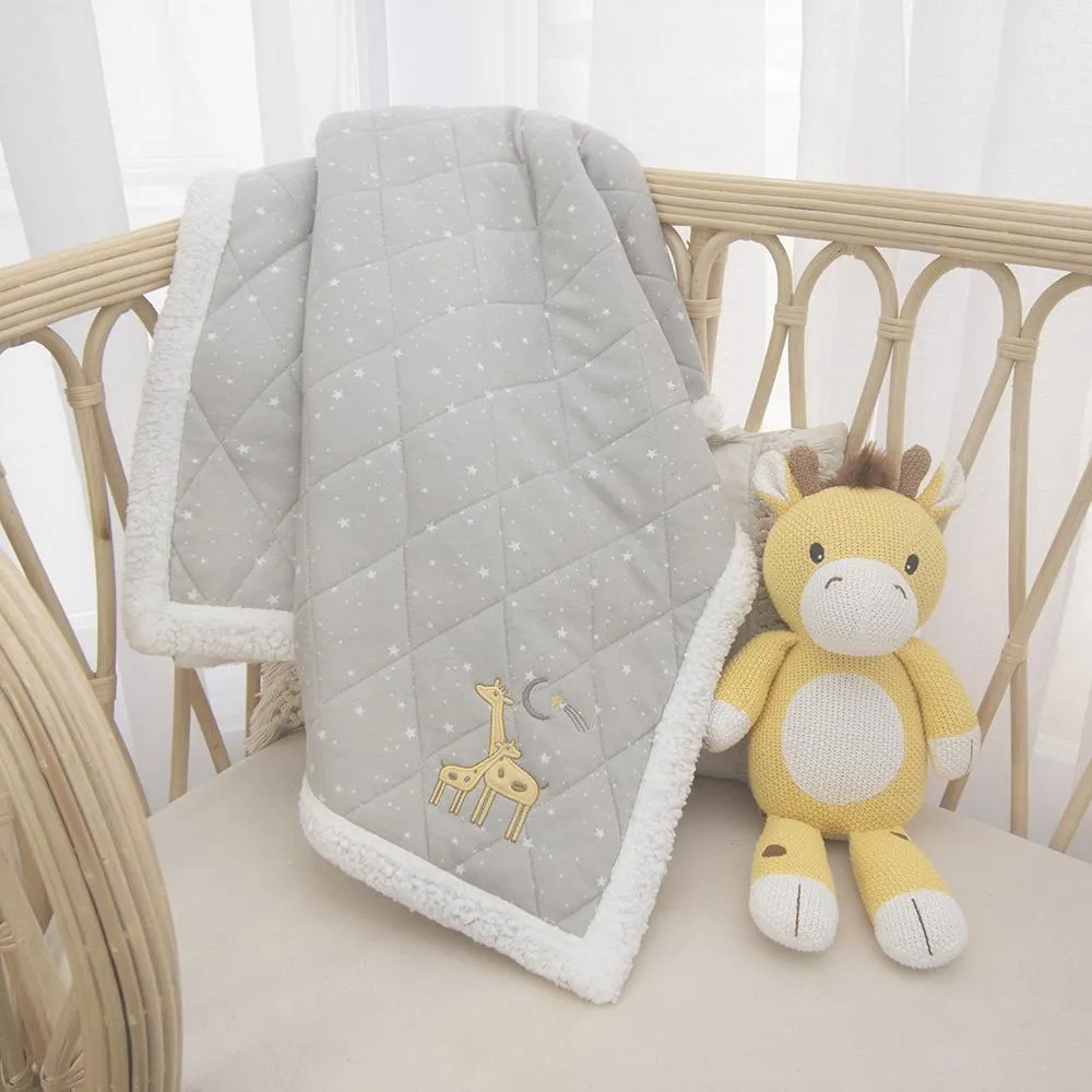 Living Textiles Knitted Soft Toy - Noah Giraffe