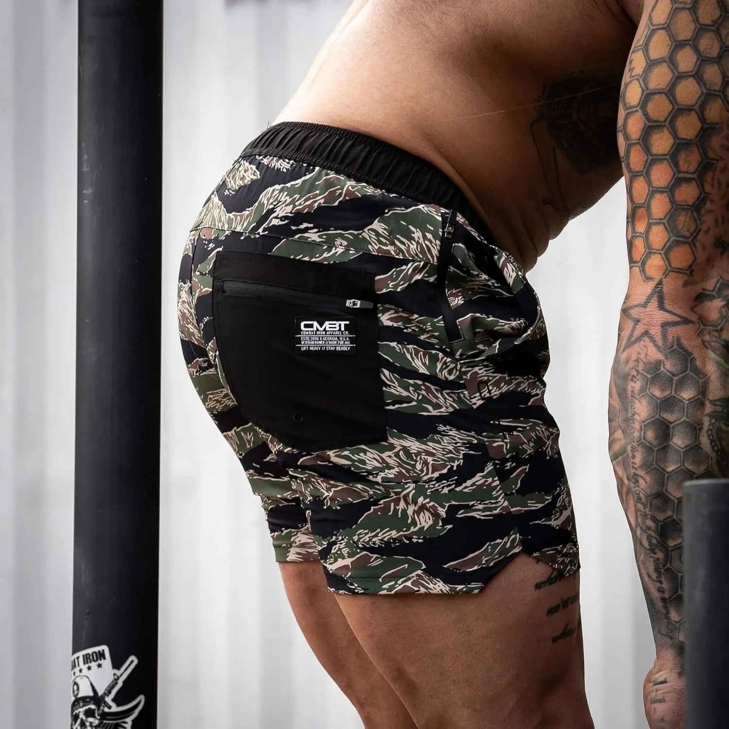 Men’s Hybrid Athletic Shorts | 5" Inseam | Perfect for Gym and Swim| Quick Dry Lightweight Material