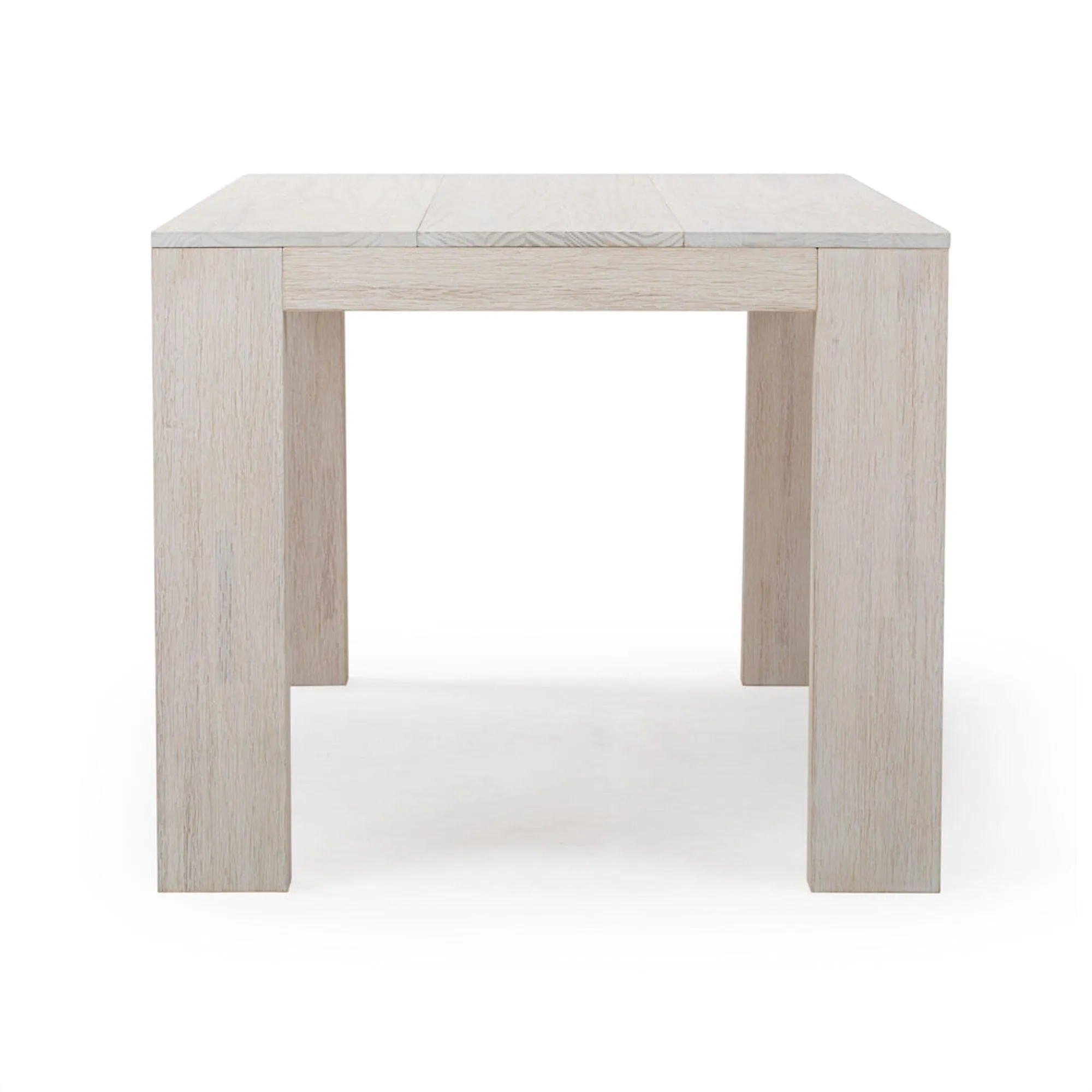 Modern Dining Set with Walnut Chairs - 72"