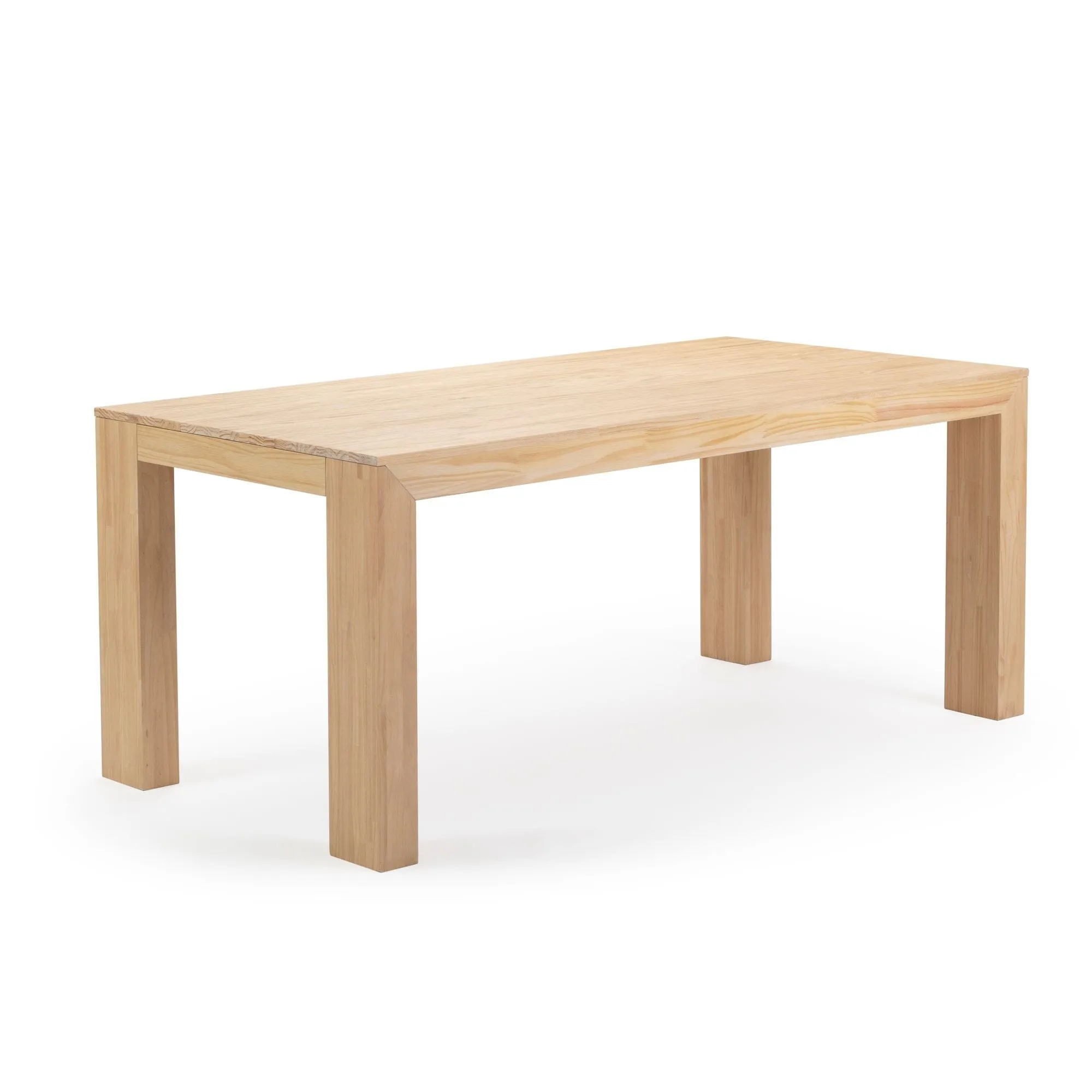 Modern Dining Set with Walnut Chairs - 72"
