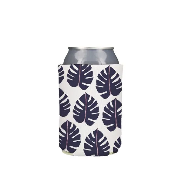 Modern Monstera Can Cooler