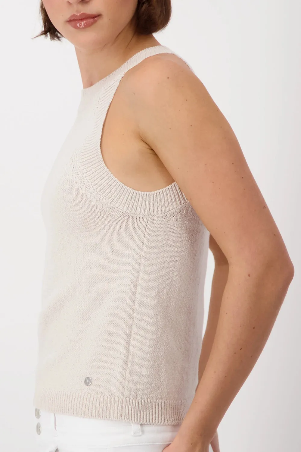 MONARI | SWEATER KNIT TOP | MARBLE | 408921
