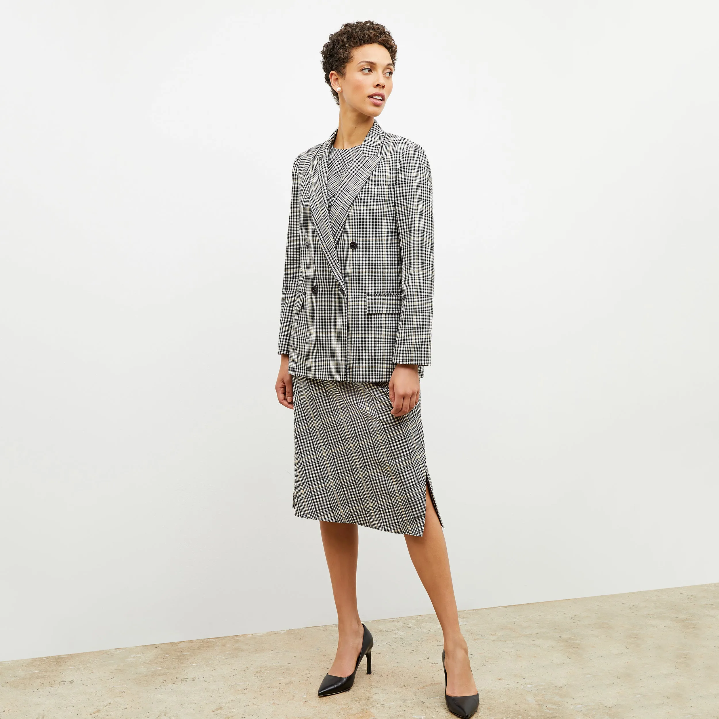 O'Hara Blazer - Plaid Sharkskin :: Multi