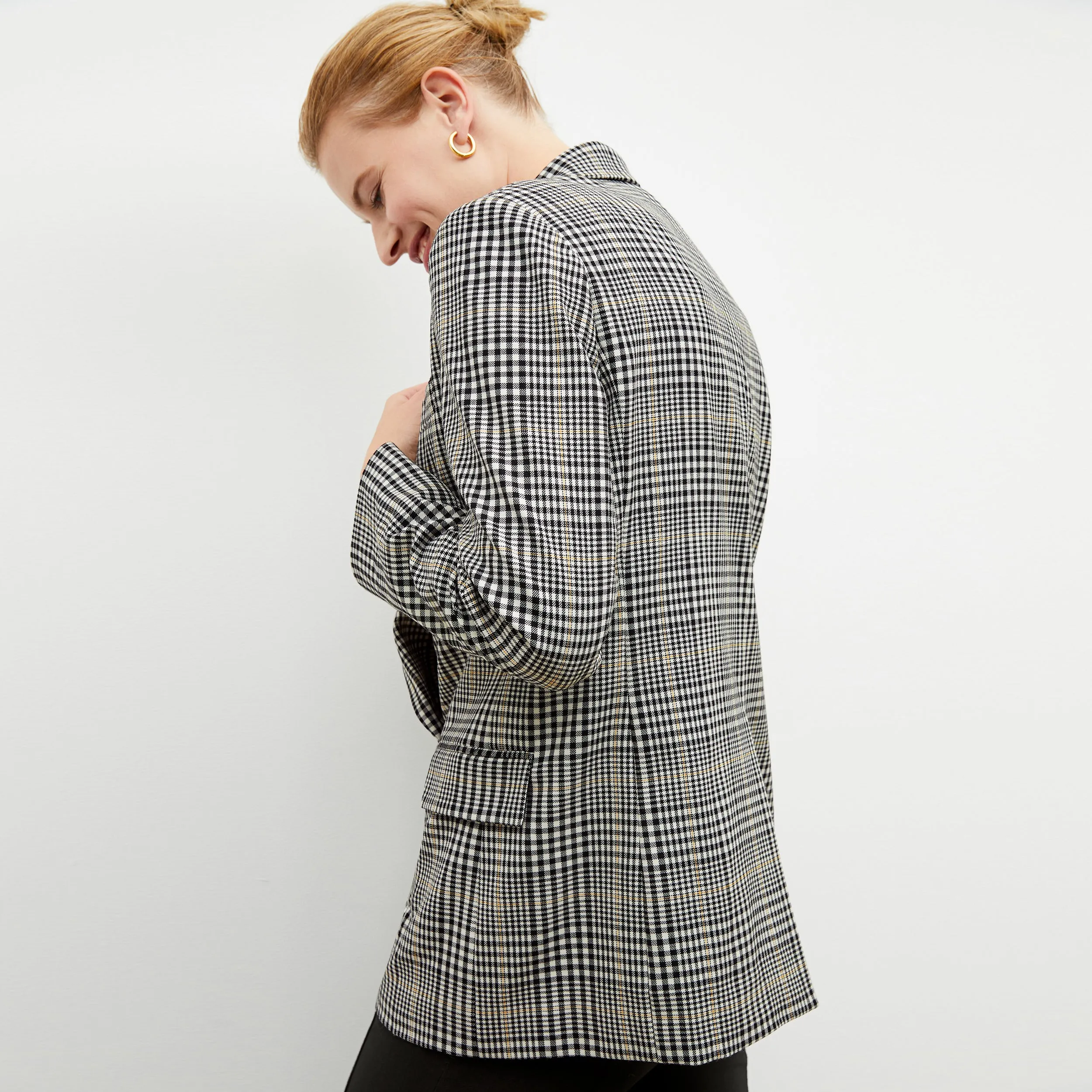 O'Hara Blazer - Plaid Sharkskin :: Multi