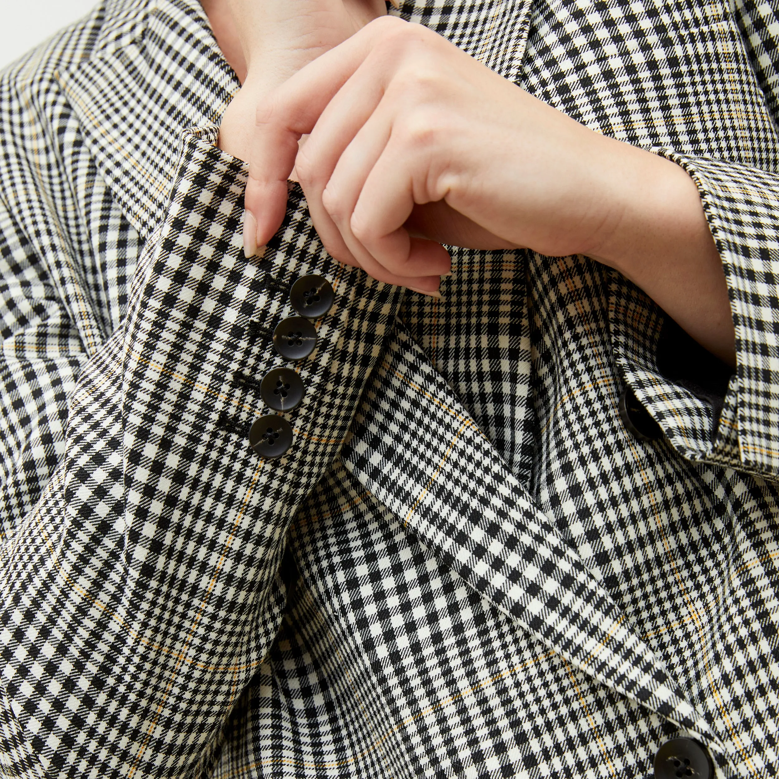 O'Hara Blazer - Plaid Sharkskin :: Multi