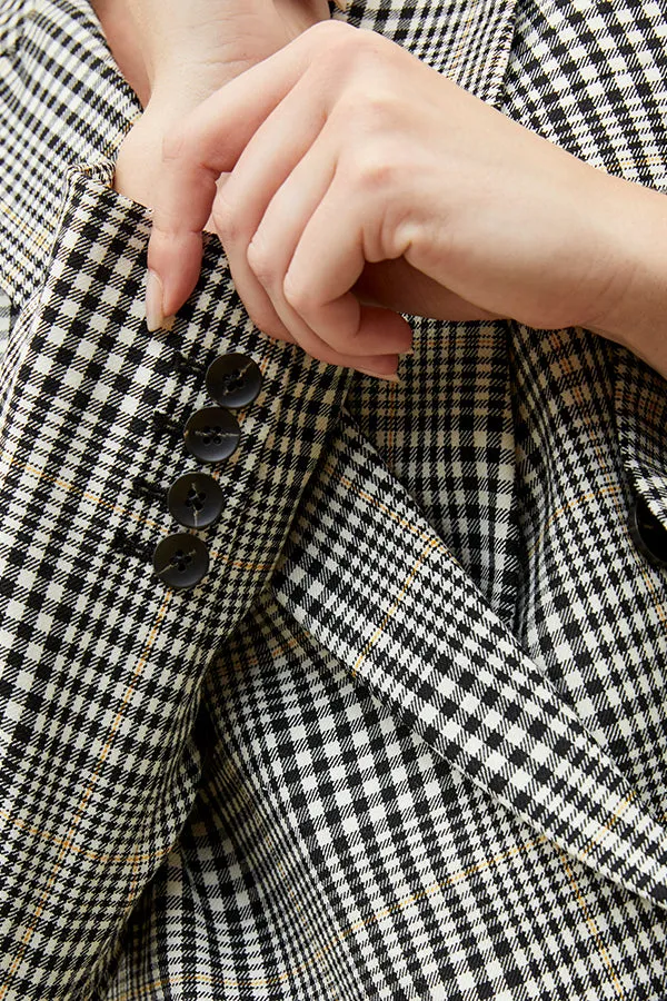 O'Hara Blazer - Plaid Sharkskin :: Multi
