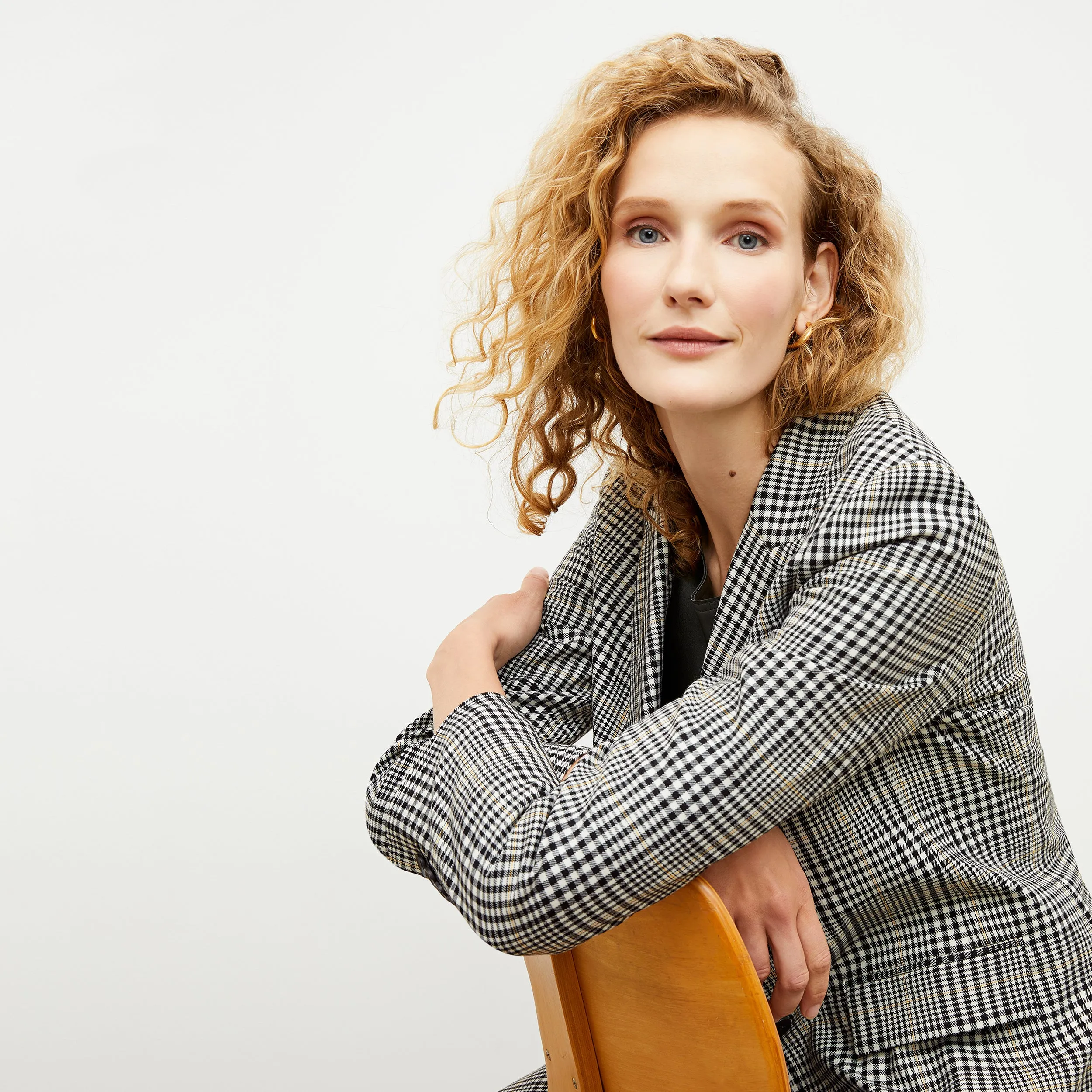 O'Hara Blazer - Plaid Sharkskin :: Multi