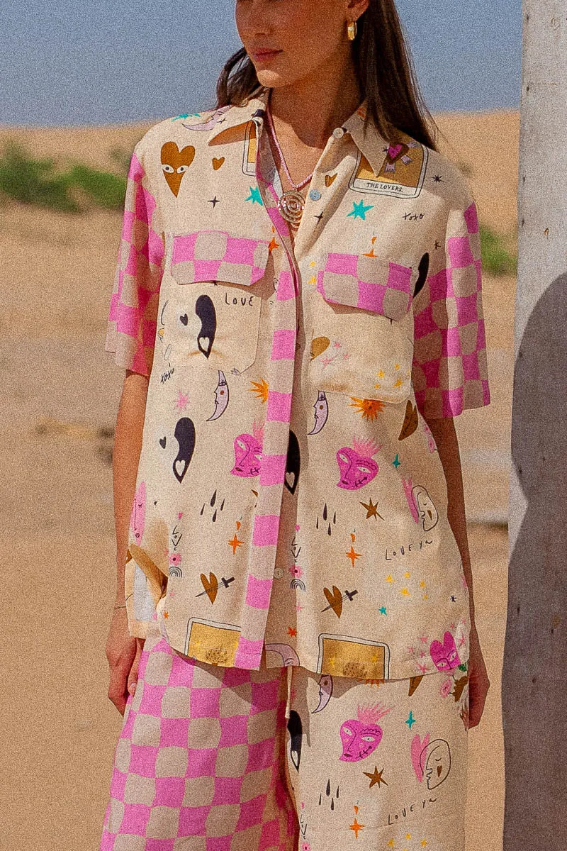 Palm Collective - Short Sleeve The Lovers Shirt