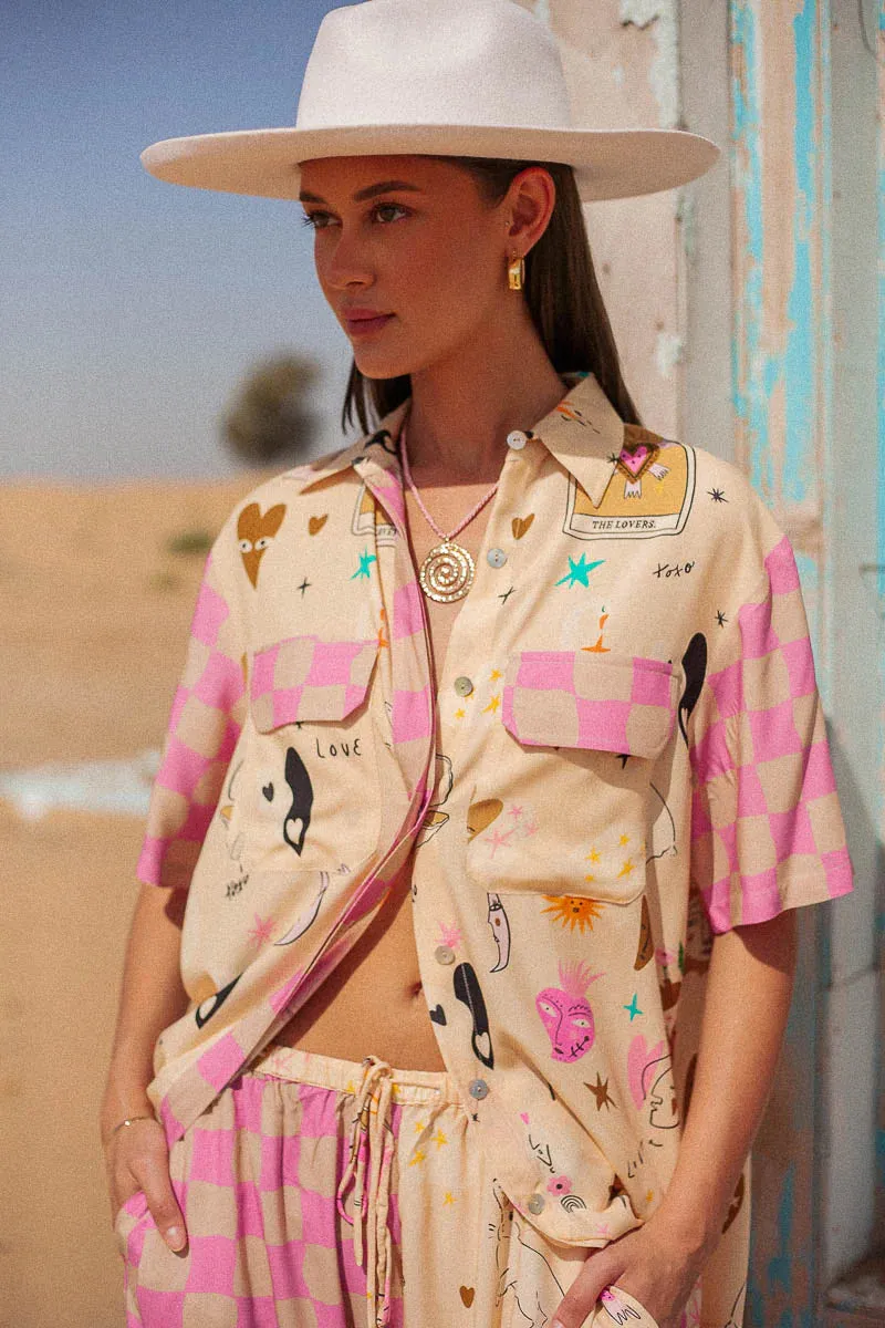 Palm Collective - Short Sleeve The Lovers Shirt
