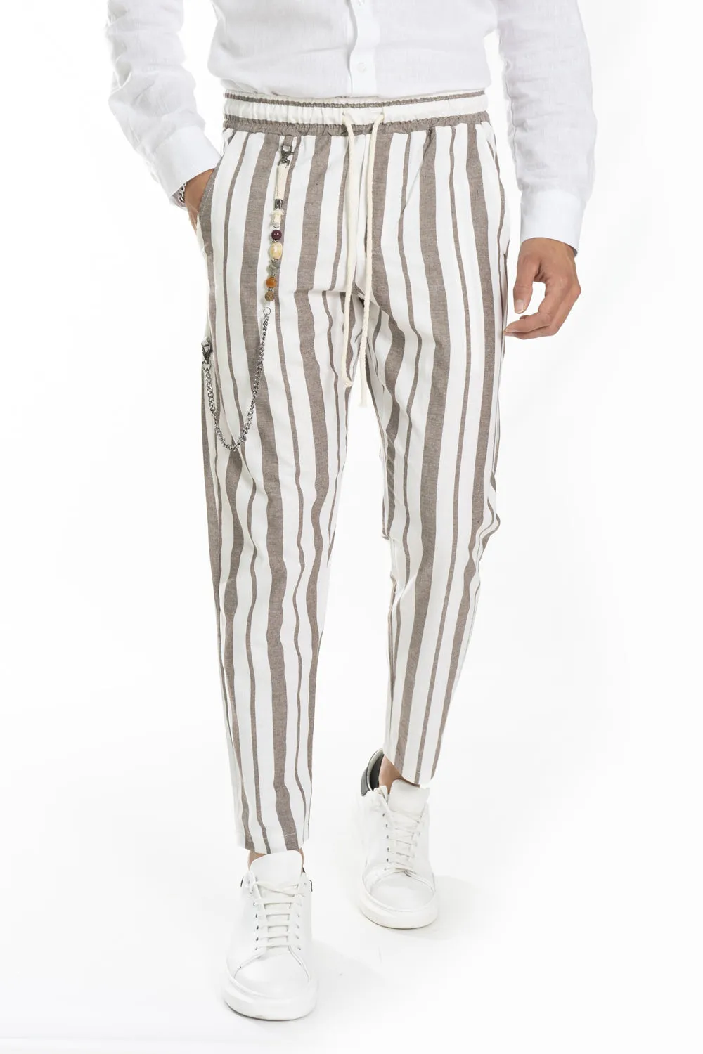 Pantalone Vita Jogger Riga Larga Art. Pt169