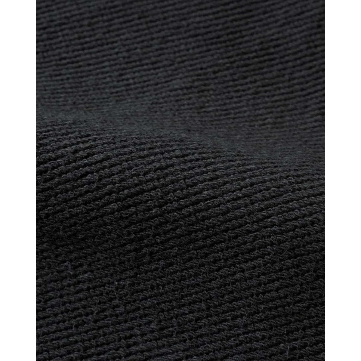 Pullover Crewneck Double Heavyweight French Terry Sumi Black