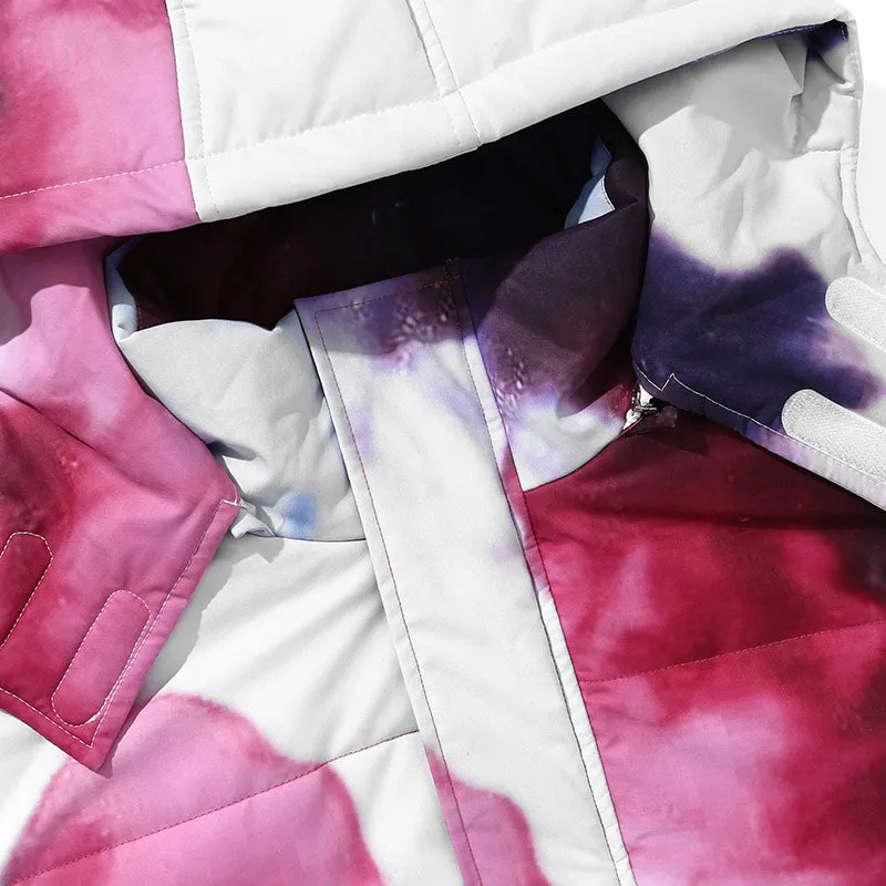 Removable Astronaut Print Padded Coat