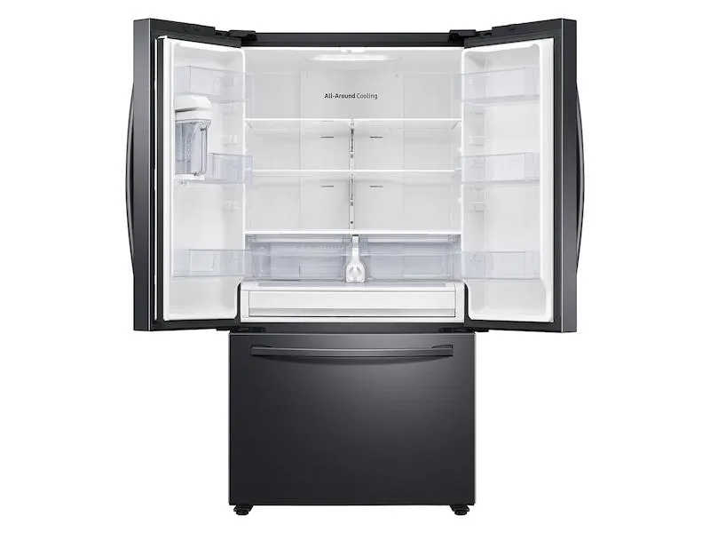 Samsung RF28T5021SG 28 cu. ft. Large Capacity 3-Door French Door Refrigerator with AutoFill Water Pitcher in Black Stainless Steel