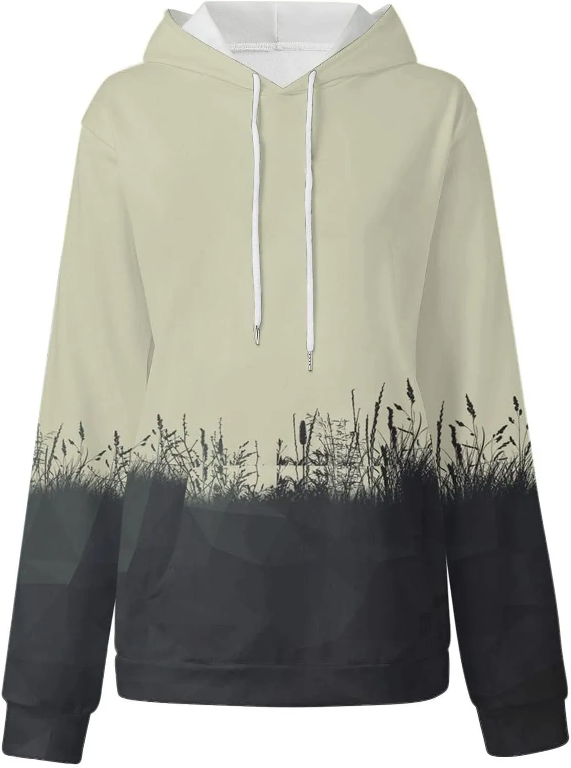 slqdgmryz Plus Size Hoodies for Women Graphic Oversized Sweatshirt Hooded Loose Fit Drawstring Y2k Hoodie with Pockets