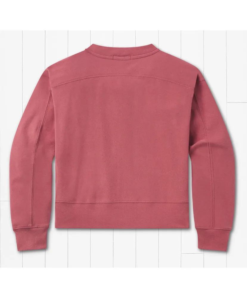 Southern Marsh - Caroline Comfort Crop Crewneck