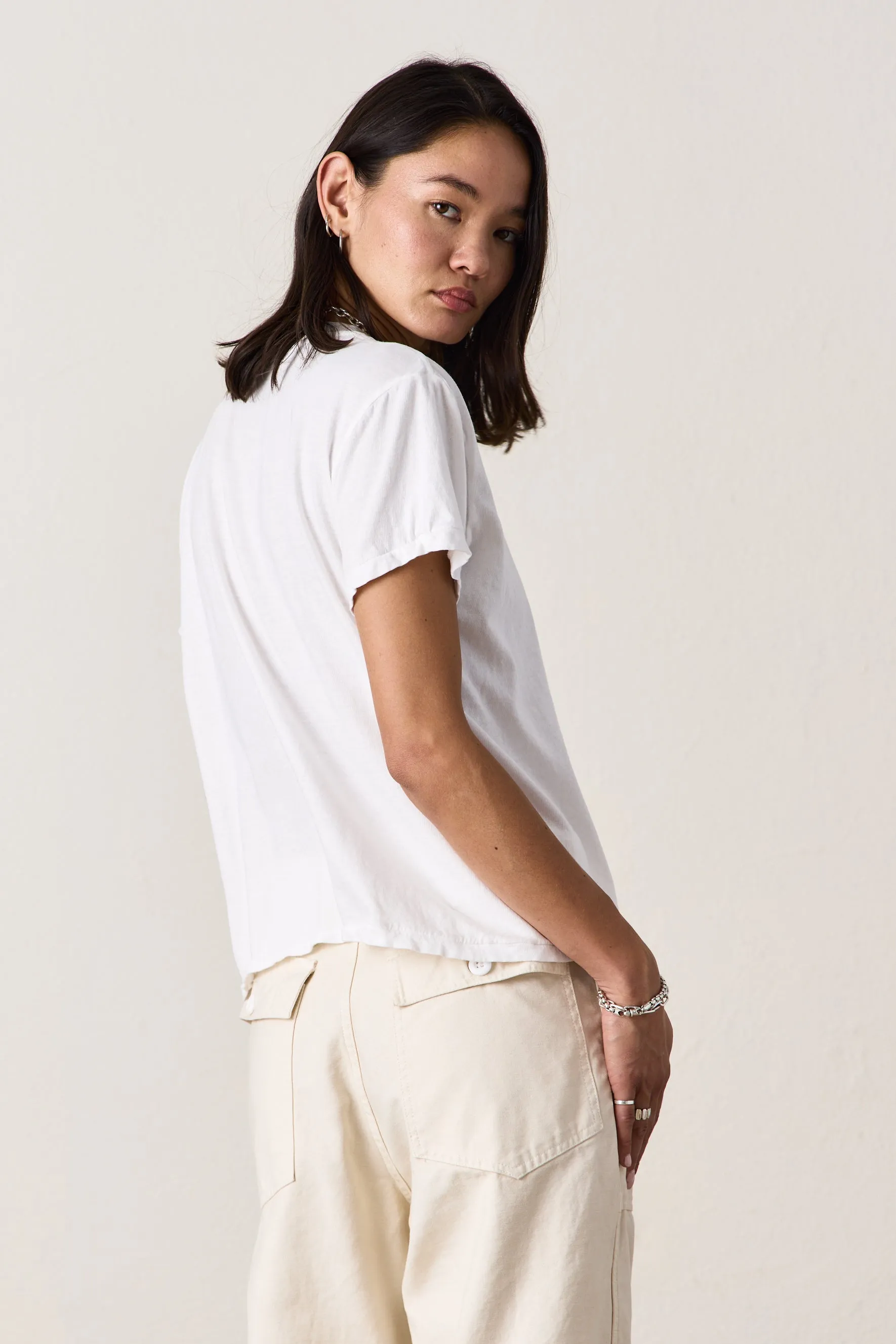 SRPLS VINTAGE CREW / WHITE