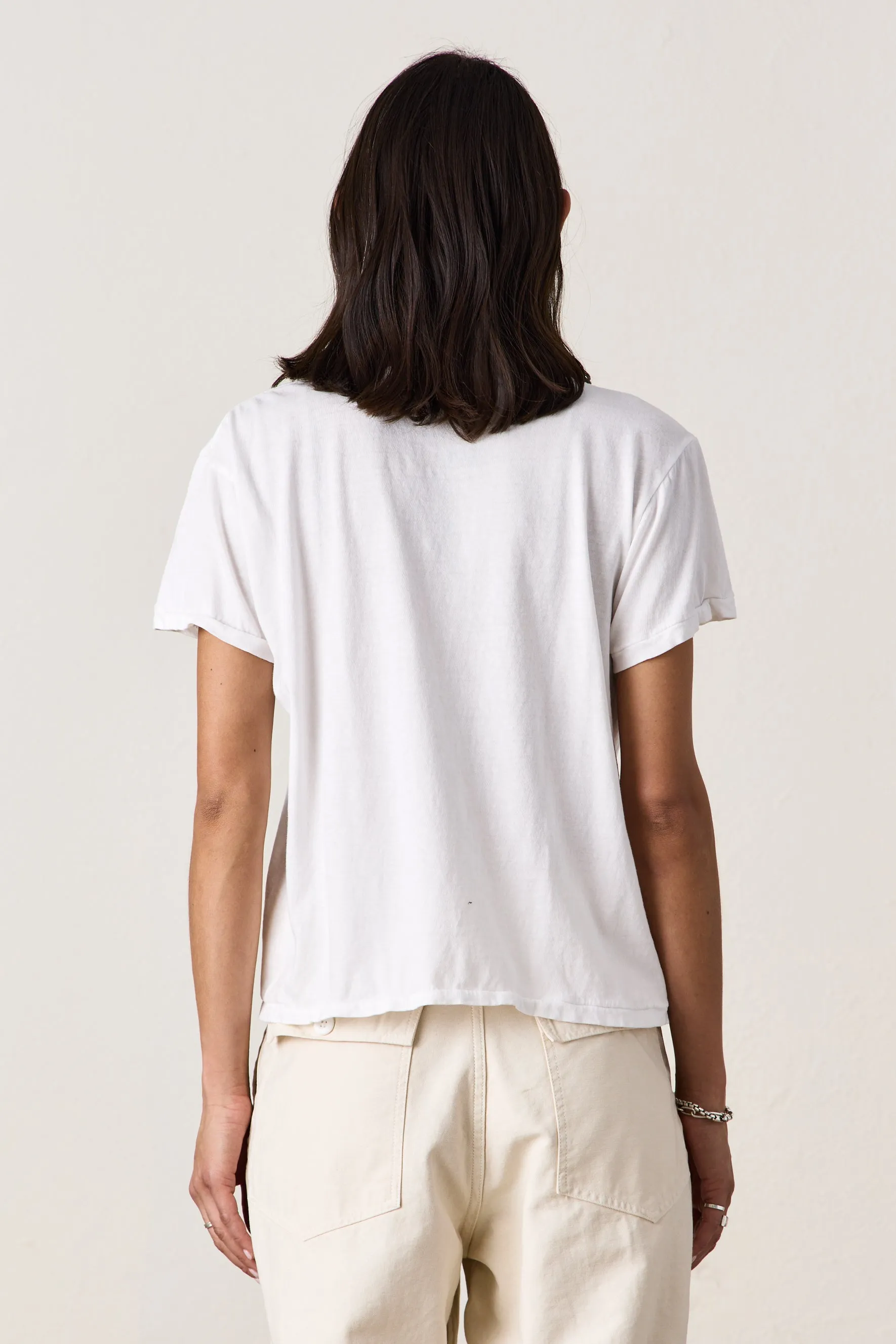 SRPLS VINTAGE CREW / WHITE