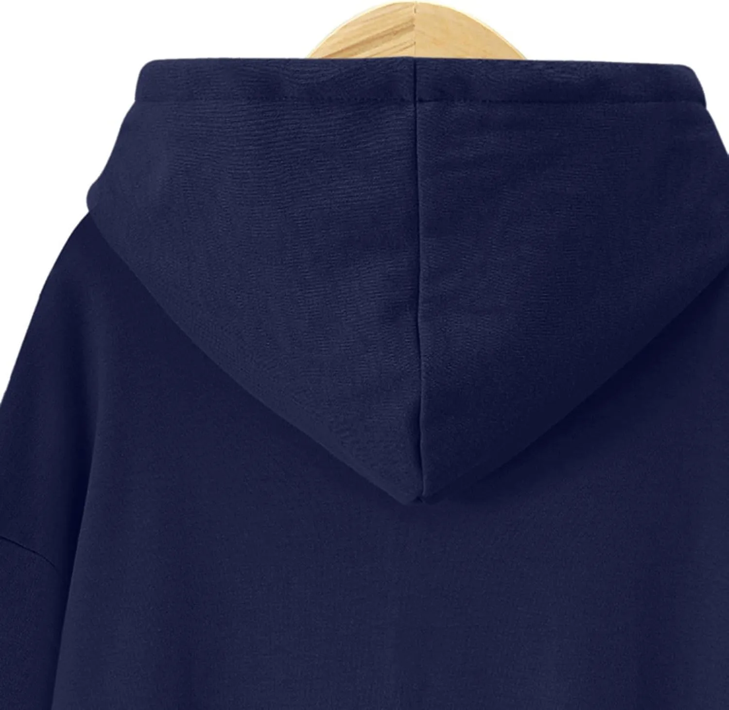 Stessotudo Oversized Long Hoodies for Women Solid Fleece Loose Fit Lounge Sweatshirts Drawstring Casual Comfy Hoodie Dress