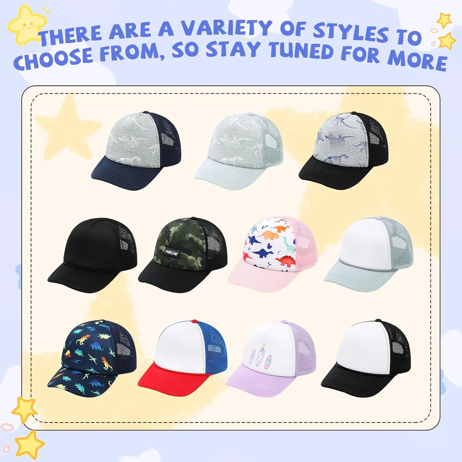 Stylish Toddler Baseball Cap and Sun Hat for Boys and Girls - Mesh and Sponge Material for Added Comfort