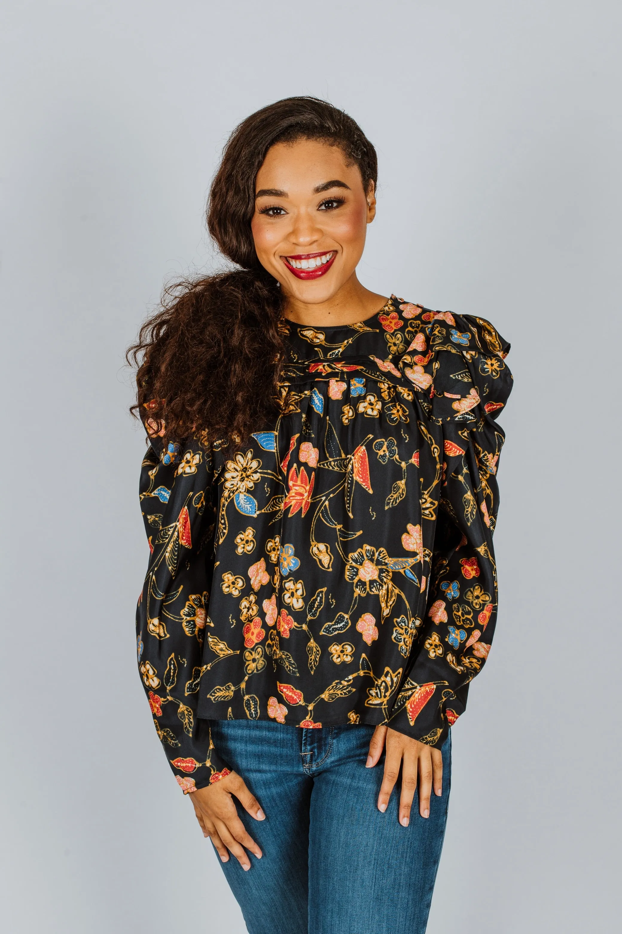 Ulla Johnson Mattie Blouse Odesssa
