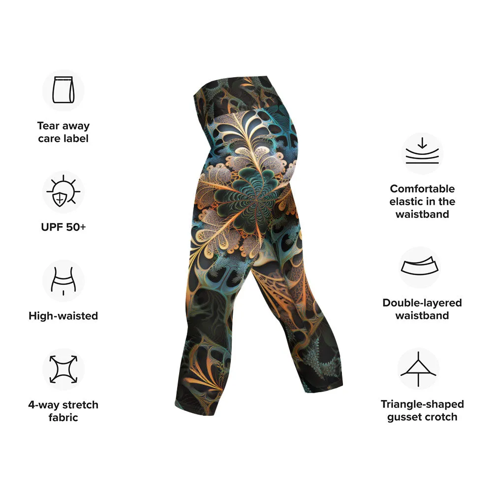 Yoga Capri Leggings Good Luck