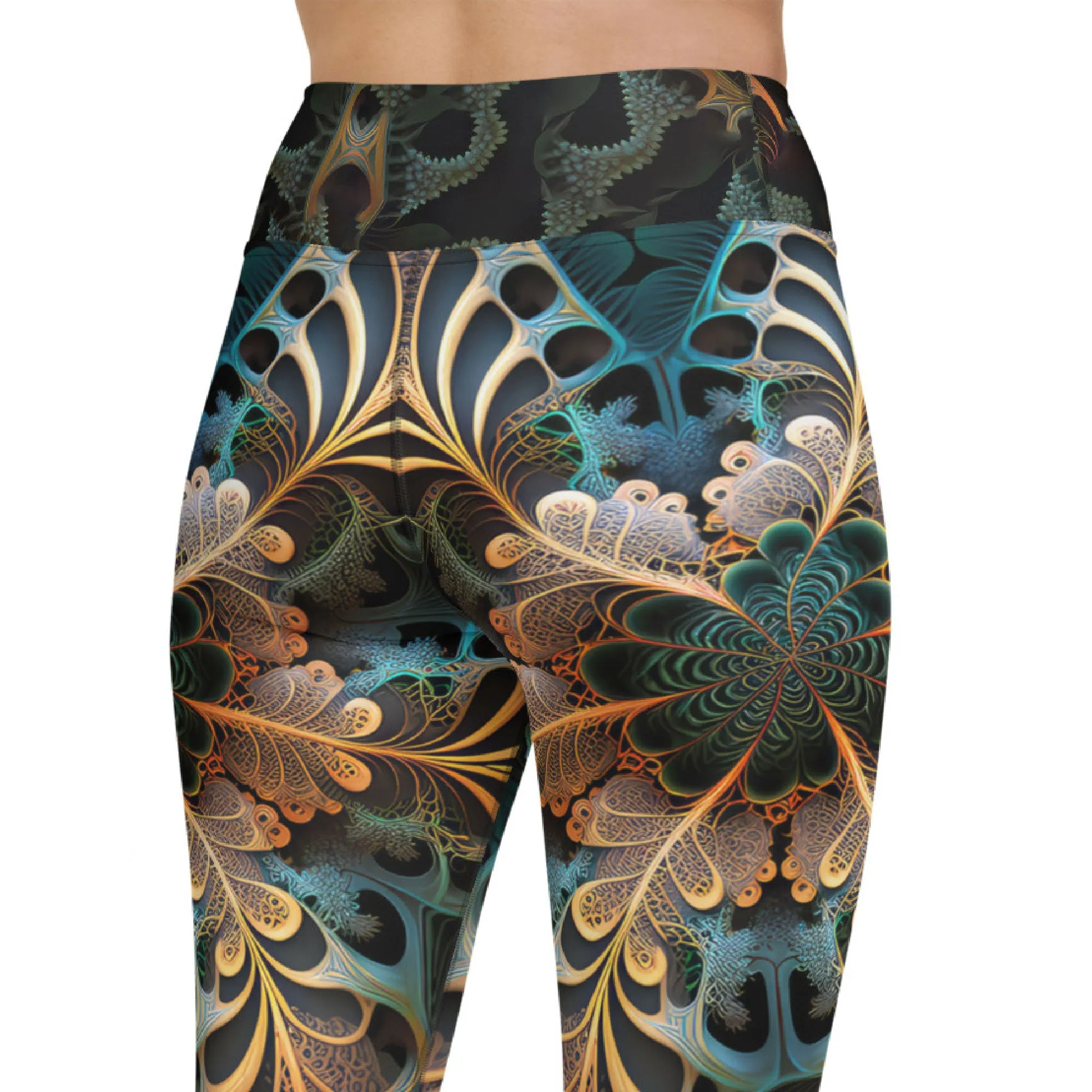 Yoga Capri Leggings Good Luck
