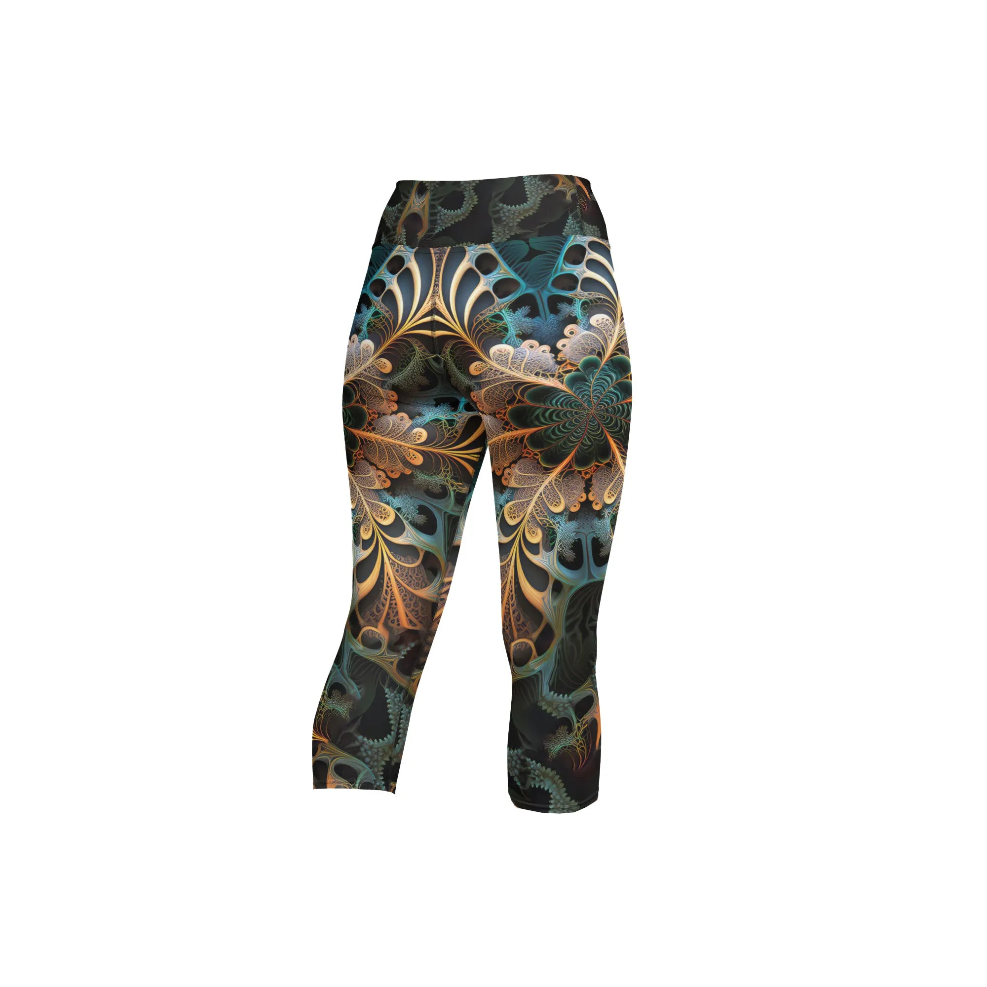 Yoga Capri Leggings Good Luck
