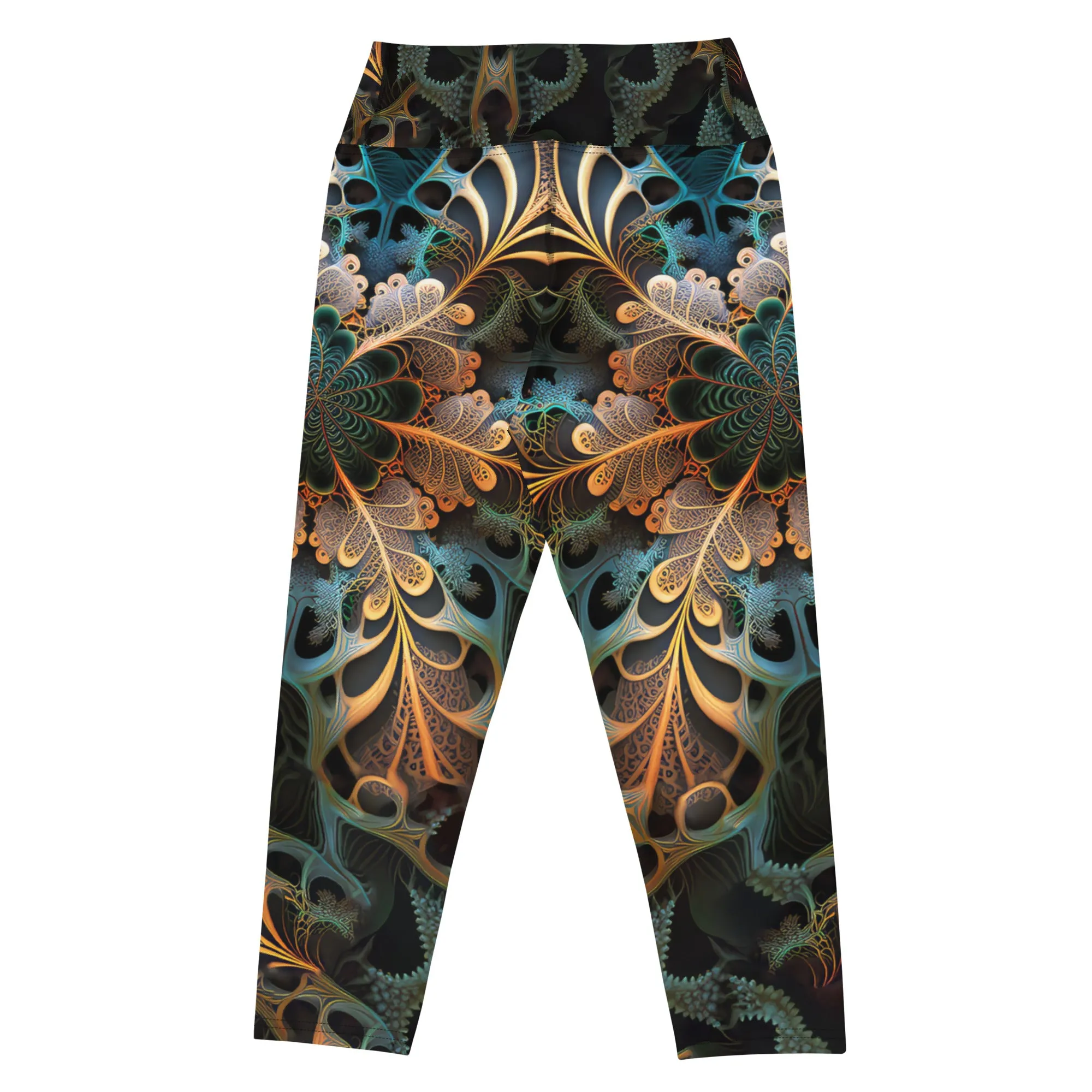 Yoga Capri Leggings Good Luck
